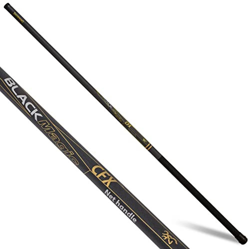 Browning Premium Black Magic CFX Kescherstab Angel-zubehör Friedfisch-Angeln mit Universalgewinde für Kescherköpfe, Diverse, 2,00 m