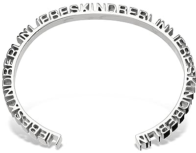 LIEBESKIND Bangle LJ-1323-B-66 aus Edelstahl in silber