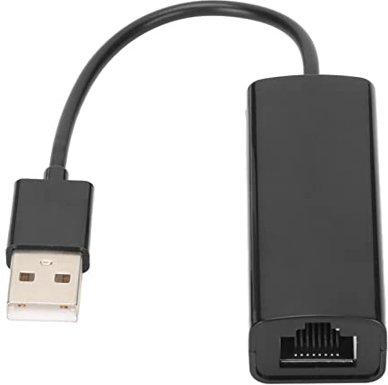 Adaptador Ethernet, USB 2.0 a 10 100 Red RJ45 LAN Adaptador con Cable Adaptador de Red Plug and Play, para Switch Consoles Laptops Desktops, para para OS X