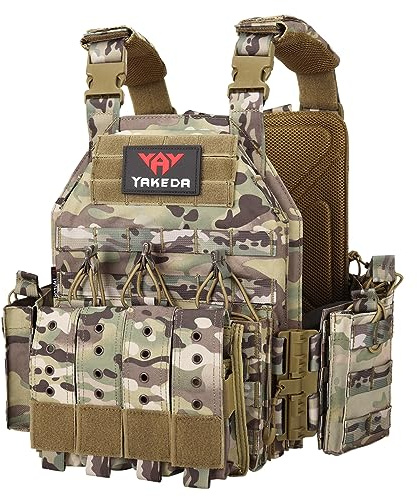 BOMTURN Upgrade Tactical Airsoft Outdoor Vest