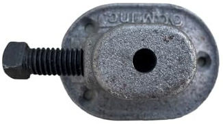 Sandbaggy Heavy Duty 1/4 Pencil Rod Clamp - Reusable Concrete Formwork Clamps - Cast Malleable Iron - Construction Grade Strength & Safety (Heavy Duty, 60, Case)