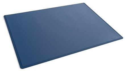Durable Schreibunterlage 650x500 mm mit transparenter Abdeckung PP, dunkelblau, 723307