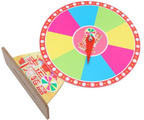 Alasum Wand- Party-spielrad Glücksspielrad Reibungsloser Drehung Für Familienfeiern Und Partys Als Requisite Oder Partygeschenk