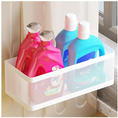 Étagère Magnétique pour Machine À Laver, Etagere Magnetique, Rangement Cuisine Organisateur, Etagere A Epices, Étagère De Rangement Magnétique pour Réfrigérateur