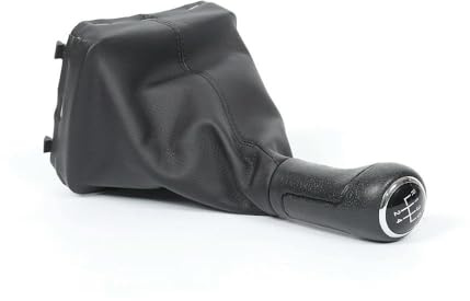 Schaltknauf Schaltknäufe Austauschbarer Auto Schaltknüppel Schaltsack für Polo 9N 9N2 2002-2009 Auto-Zubehör-A 5 Speed
