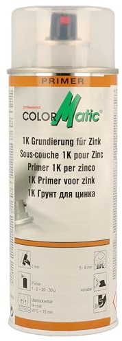 COLORMATIC 190285 1K Grundierung für Zink 400 ml