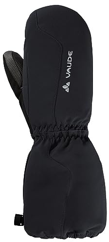 VAUDE Kinder Winterfäustling Kids Snow Cup Mitten III, warm, wasserdicht und winddicht, black uni, 6