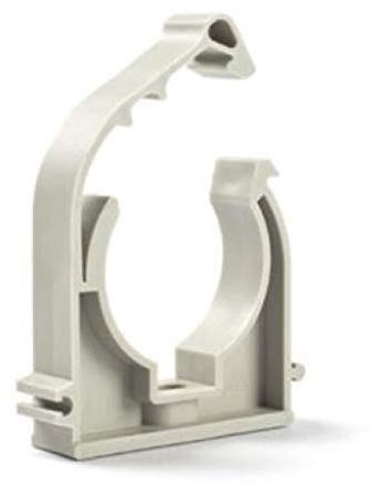 25 x Rohrclips Einfach 63mm Rohrbefestigung Rohrschelle Rohrhalter Clip