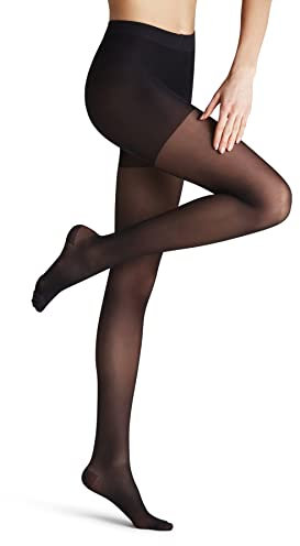 FALKE Women's Energize 30 DEN W Ti Sheer With Compression 1 Pair Tights, Black 3009, M