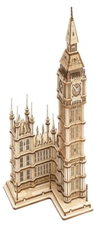 Modellbau aus Holz – Architektur mit LED (Big Ben)