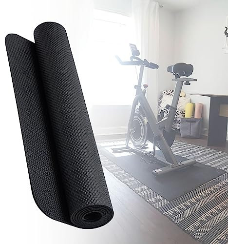 WORDFUN Fitnessgerätematte, Multifunktionsmatte Unter Dem Laufband, Wasserdicht Und Schweißfest Bodenschutzmatte, Antivibrationsmatte, Schallschutzmatte, Wiederstandsfähige, rutschfeste