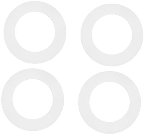 100 Stück Silikon Dichtungsringe Weiß für Lose Gelenke