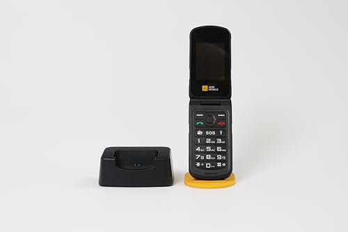 AGM M10 Rugged Basic Flip Phone,4G Feature Cell Phone,Simple Mobile Phones,Waterproof & Drop-Proof, Pocket-sized, SOS Button,Speed Dial,98dB Speaker,Large Fonts & Big Buttons,Dual SIM,FM Radio