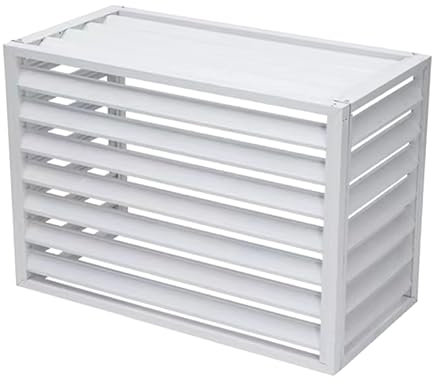 Sichtschutzzaun aus Aluminium, robust, wasserdicht, staubdicht, freistehender Raumteiler für Innenhöfe und Wohnungen, inklusive Befestigungsschrauben