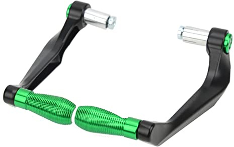 Leva del Freno Motociclistico, Protezione de Manos para Moto Moto Frizione Leva in Lega di Alluminio 2pcs Leve Moto Protetta Set Freno Frizione Protettore Manubrio per Mountain Bike (GOLD) (rosso)