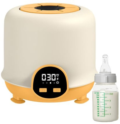 Mixer di formula per bambini automatico - shaker elettrico a basso rumore, bottiglia di latte senza bolle | Mixer di ricarica a 360 gradi con display a LED, distributore di formula anti-colore, shaker
