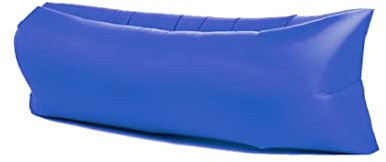 YGWRQY Aufblasbares Sofa, Wasserdichtes Luftsofa, Reißfestes Gewebe von bis zu 200kg, Tragbares Wasserdichtes Aufblasbare, Air Lounger für Camping, Park, Strand, Hinterhof (Marineblau)
