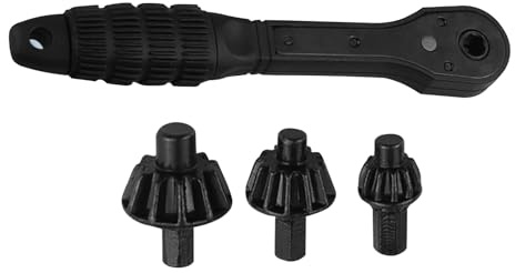 Mandrin de Perceuse à Cliquet Clé Combinée 2 en 1 Pour Mandrin de Perceuse | Accessoire Ergonomique Pour Outillage Électroportatif Avec Antidérapante Pièce de Rechange Pour Travaux de