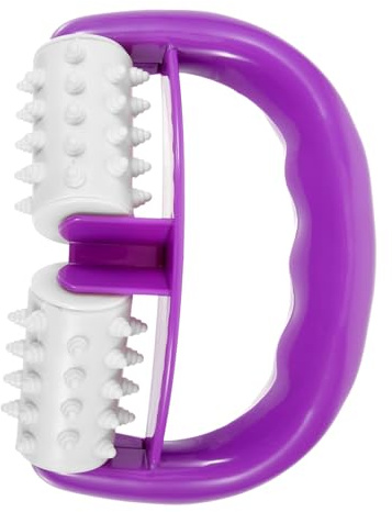 HONITANO Haushalts Armmassagegerät Ergonomisch mit Rotierender Spirale Manuelle Muskelmassagerolle für Arme Beine Cellulite Reduktion Fitness Wellness für Sportler und Yoga
