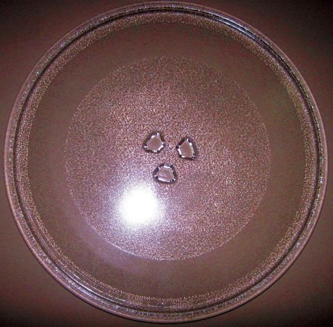 Mikrowelle Drehteller UNI DU = 305mm / 30.5 cm/Mikrowellenteller/Glasteller für Mikrowelle/Ersatzteller/Ersatz-Drehteller