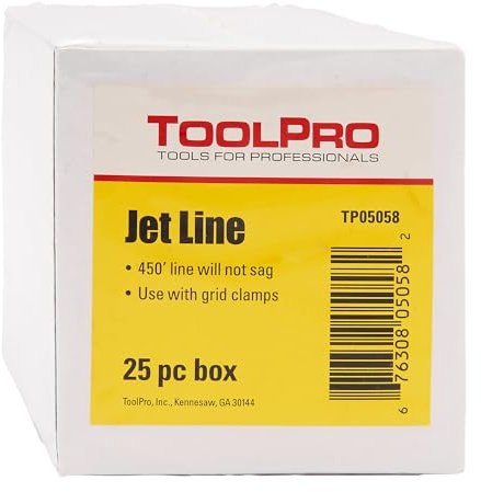 ToolPro Nivellierschnur, 25 Stück (Jet Line)