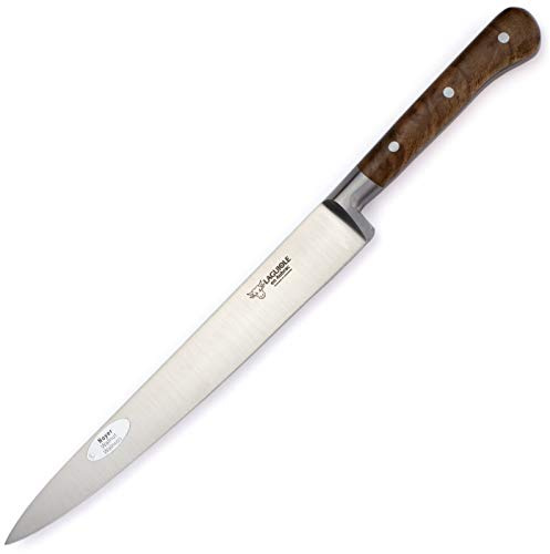 Laguiole en Aubrac Filetiermesser Küchenmesser - Klinge 20 cm - Griff Walnussholz - Geschmiedete Qualität