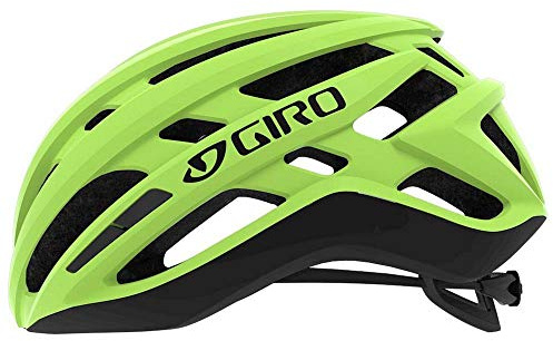 Giro Agilis – road bike helmet – MIPS – In-Mold – adjustable fit – good ventilation – EPS shell – Hi Viz Yellow, size: M