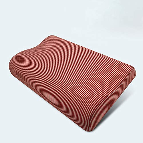 YLXD Power of Nature Höhenverstellbares Memory Foam Kopfkissen, Orthopädisches HWS Nackenstützkissen,Schlafkissen aus viscoelastischem Gelschaum,Seitenschläfer-Kissen