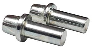 Hinge Outlet Replacement Tension Pins Double Action Spring Hinges - 2 Pack (6 Inch)