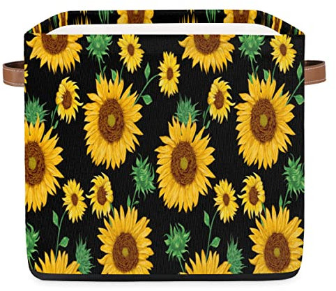 OKCELL - Große Osterhasen-Taschen, Oster-Spielzeug, Osterkorb, Füllung für Kinder, Ostereiersuche, Partygeschenke, florale Blume, Sonnenblume