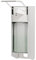 ITAX-WORLD Eurospender 500ML, Seifenspender Wandbefestigung, Seifenspender Mit Ellbogendruck Für Desinfektionsmittel Und Handseifen, Weißer Seifenspender, Aluminium