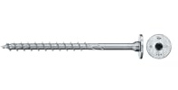 fischer - Vis de charpente PowerFast FPF II STP 8,0x140 revêtement zingué, Filetage partiel, tête fraisée Plate avec Empreinte Torx/Boîte de 50