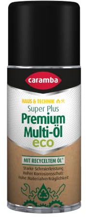 Caramba Super Plus Premium Multi Öl Eco, Sprühöl mit starker Schmierleistung, Rostlöser, Verschleiß- und Korrosionsschutz, Umweltschonend, 100 ml