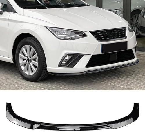 WETCL Lip Parachoques Delantero,para Seat Ibiza MK5 Standard FR 2018 2019 2020 2021 2022 2023,Coche Parachoques Delantero Labio Divisor Difusor Trim Kit lip Spoiler Delantero Frontal