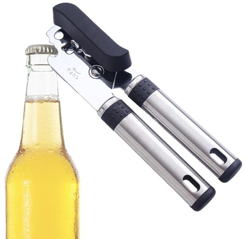 Apriscatole, apriscatole a mano | Coppe in acciaio inossidabile | Strumento da cucina solido per chef e ristoranti di casa, solvente per top per campeggio