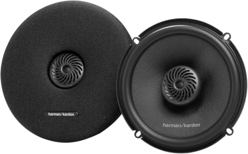Harman Kardon FIT 6 Koaxial Lautsprecher Auto 16mm (6,5 Zoll) | Car HiFi Lautsprecher mit 45W RMS und 360W Peak, klare Stmmen Nachrüstlösung für verbesserten Sound - Paarweise