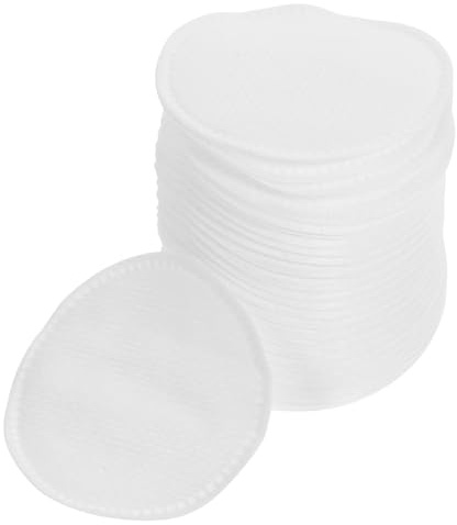 Mipcase 60 Pièces Disques De Coton Ronds Pour Visage Démaquillants Et Nettoyants Lot Hygiénique