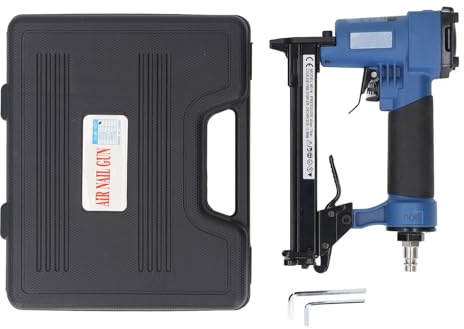 Wakects Pistola Grapadora Neumática Clavadora Neumática de Aire Grapadora Neumática de Alta Resistencia para Tapicería de Madera Alfombra Se Adapta a Grapas de 1/4 5/16 3/8 1/2 5/8