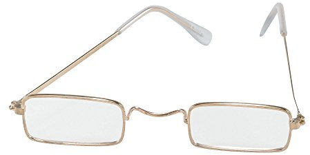 Bristol Novelty Ba712 Alter Mann Old Man Glass, Mens, Clear, One Size Halloween Halloween