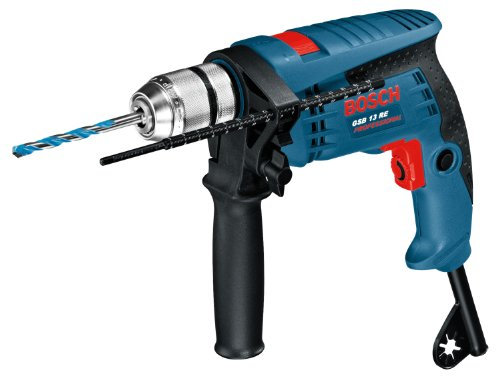 Bosch 601217101 – Perceuse à percussion professionnelle Bosch gSW 13 RE 600 W avec mallette