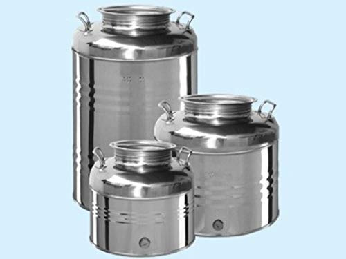 BIN Faßcontainer EDELSTAHL FÜR ÖL OLIVARI LT. 15.