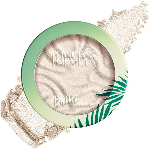 Physicians Formula - Murumuru Butter Highlighter - Illuminante Viso in Polvere, Crema-Cipria a Lunga Tenuta Idratante e Levigante, con Effetto Antietà - con Burro di Murumuru - Vegan - Pearl