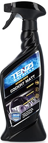 TENZI Premium Cockpitreiniger Matt (600ml) für Auto & Motorrad - Reinigung, antistatisch Effekt, angenehmer Duft, Spray - Aufbereitung, Kunststoffpflege, Cockpitspray Innenreiniger, Kunststoffpflege
