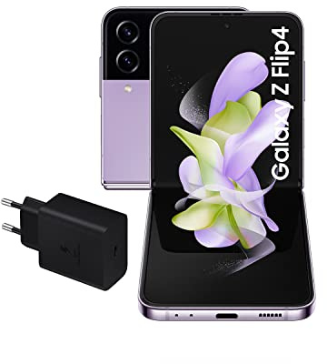Samsung Galaxy Z Flip4 5G (256 GB) Smartphone Android, Teléfono Móvil Plegable Bora Púrpura [Versión española]