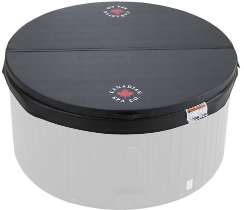 CANADIAN SPA CO. Okanagan Isolierabdeckung für Hot Tub, 160 x 160 cm, Ersatzabdeckung für den Okanagan Hot Tub