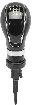 Konuooer Pomo de cambio manual de coche (6-velocidades) para Opel Astra J 2009-2018 55565904 Pomos palanca cambio para Vauxhall Astra VI 2009-2018