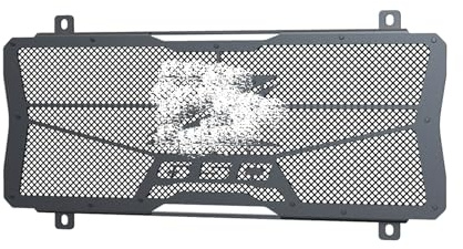 OXLLONE Kühler Motorrad Kühlergrill Abdeckung Aluminium für Z650 2017-2023 Z650RS 2022 2023 2024-Schwarz