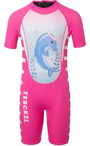 Kids Wetsuit for Youth Teenager,Zip Neoprene Wet Suits for Boys Girls to Keep Warm in Cold Water Diving Surfing Swimming