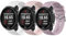 Lot de 3 bracelets de rechange en silicone pour Garmin Forerunner 55/Forerunner 245/Vivoactive 5/Vivoactive 3 pour homme et femme, 20 mm