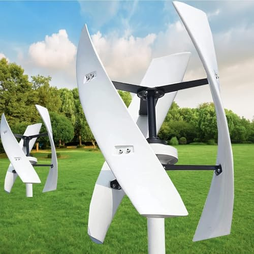 20,000W Vertical Axis Wind Turbine Generator Kit with Controller & Grid Inverter - Efficient Renewable Energy Solution for Home Use (220V)